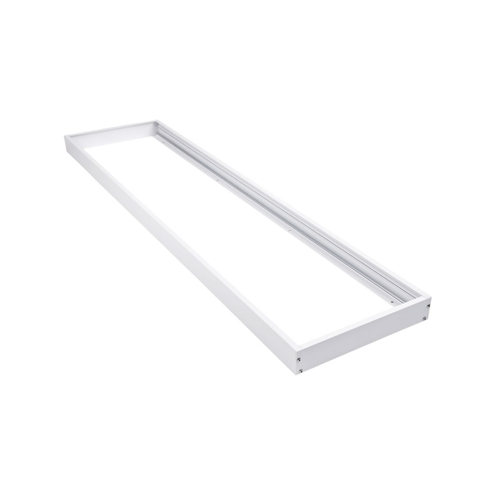 Biard Rahmen zur Oberflächenmontage, 30x120cm LED Paneellleuchte