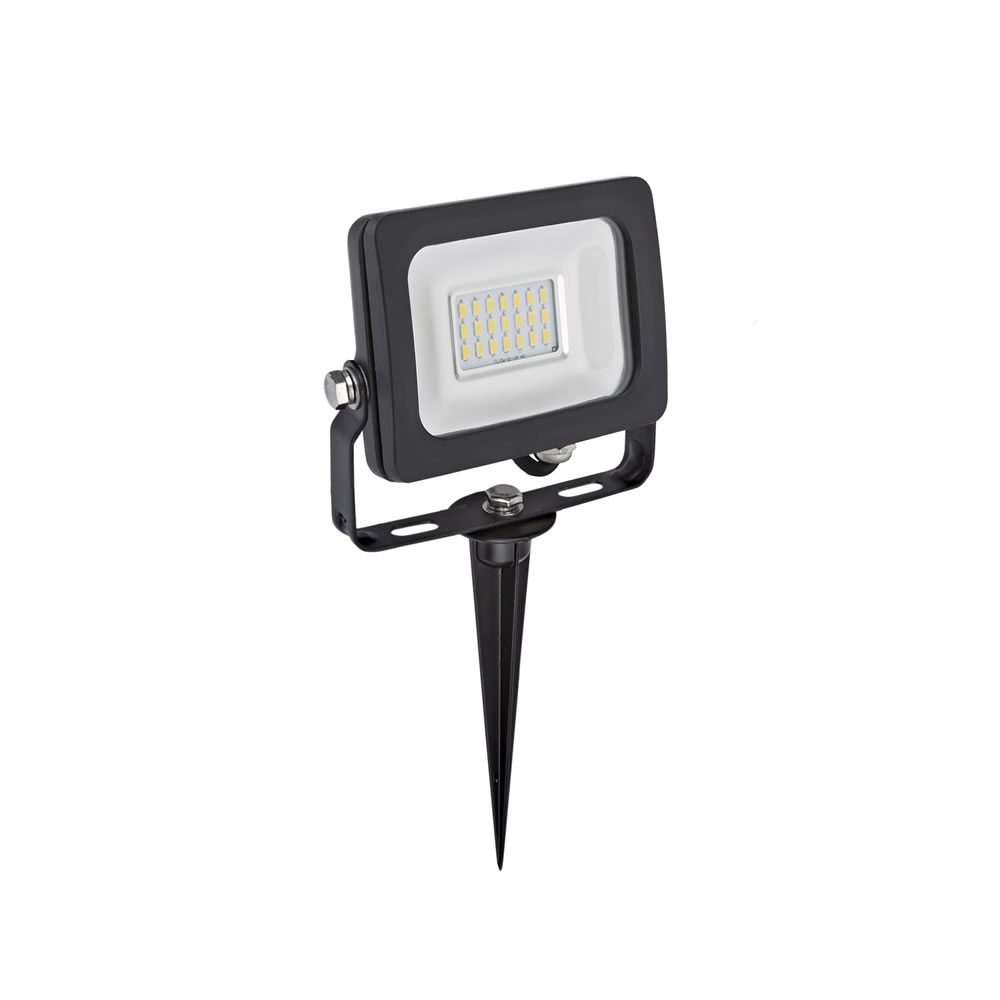 SMD Kompakt Fluter 10W mit Bodenspieß, Äquivalent zu 100W, kompakte Größe
