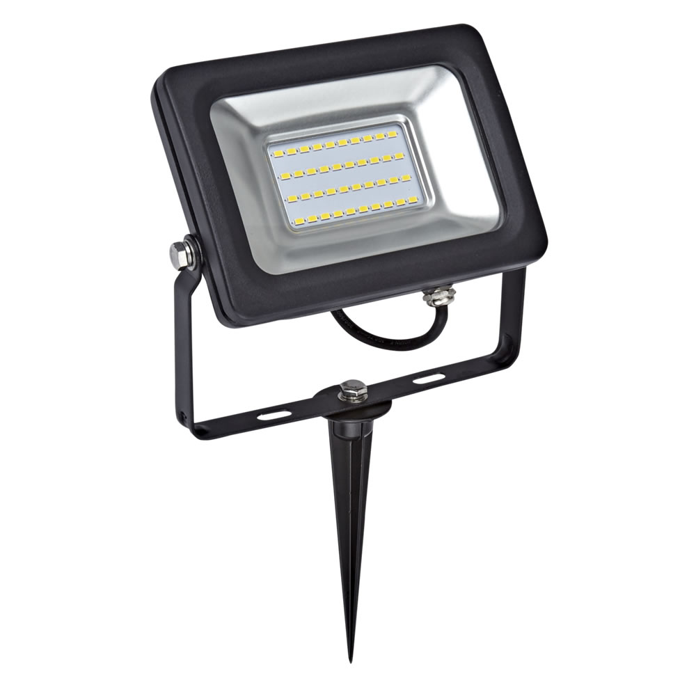 SMD Kompakt Fluter 20W mit Bodenspieß, Äquivalent zu 100W, kompakte Größe