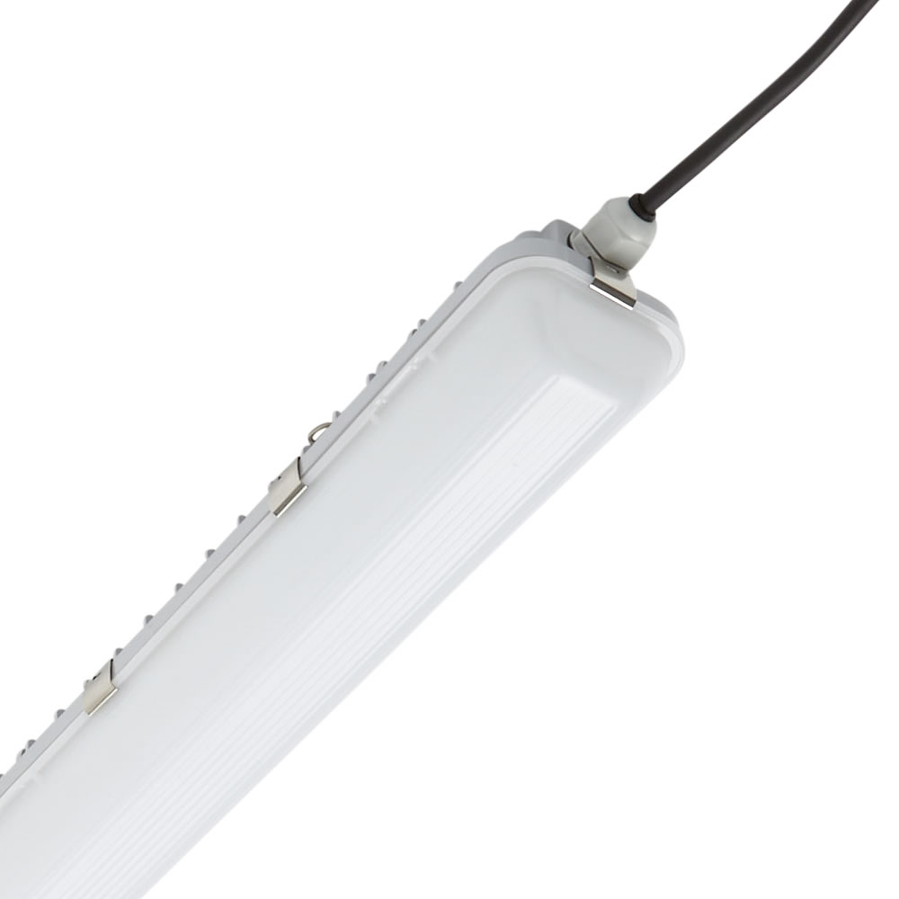 Biard Tri-Proof Feuchtraumleuchte 152cm - Einlagig - Inklusive Integrierter LED