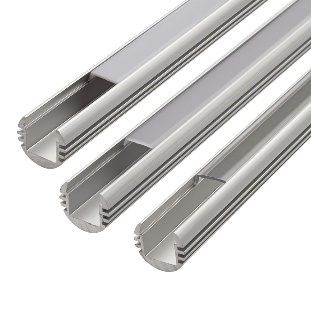 Biard Befestigungs-Schiene Rund 100cm für LED Strip
