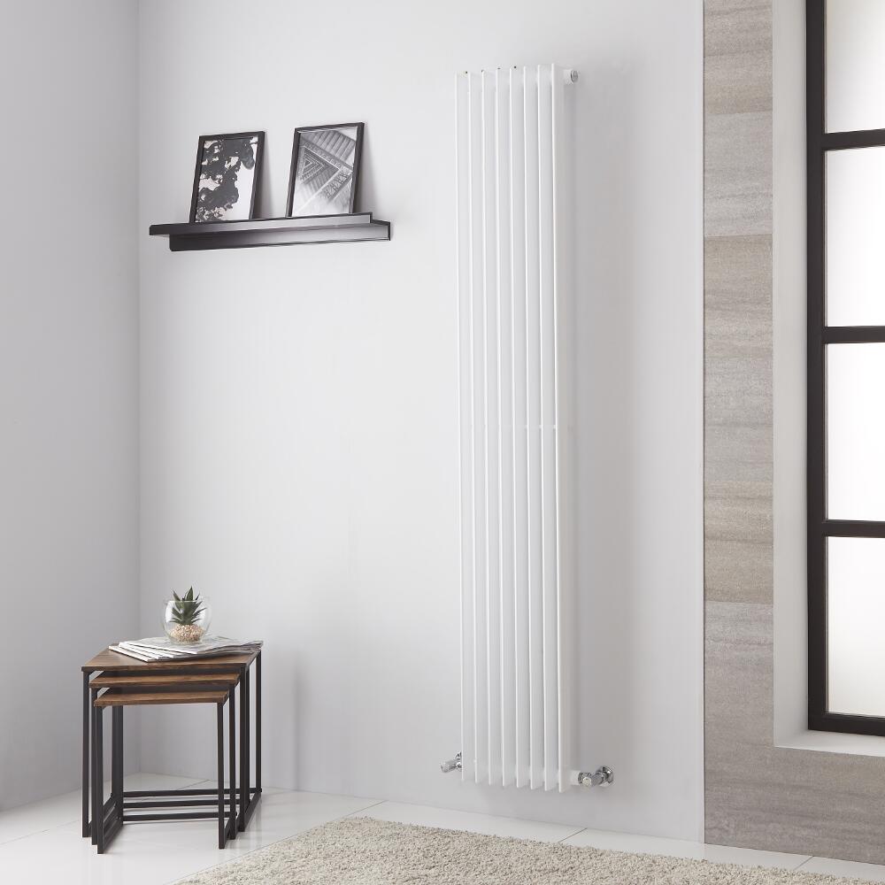 Design Heizkörper Weiß 1039W 1800mm x 325mm - Roma
