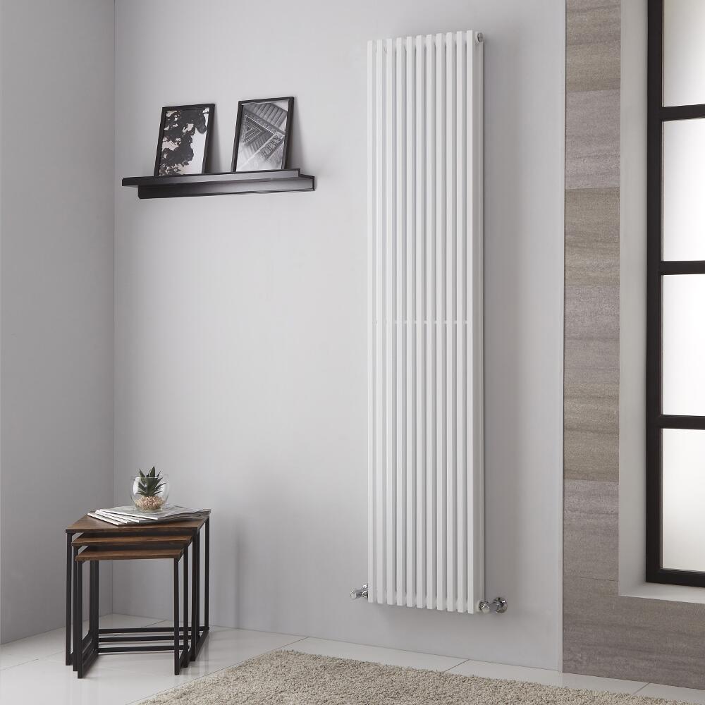 Design Heizkörper Vertikal Weiß 925W 1806mm x 392mm - Neive