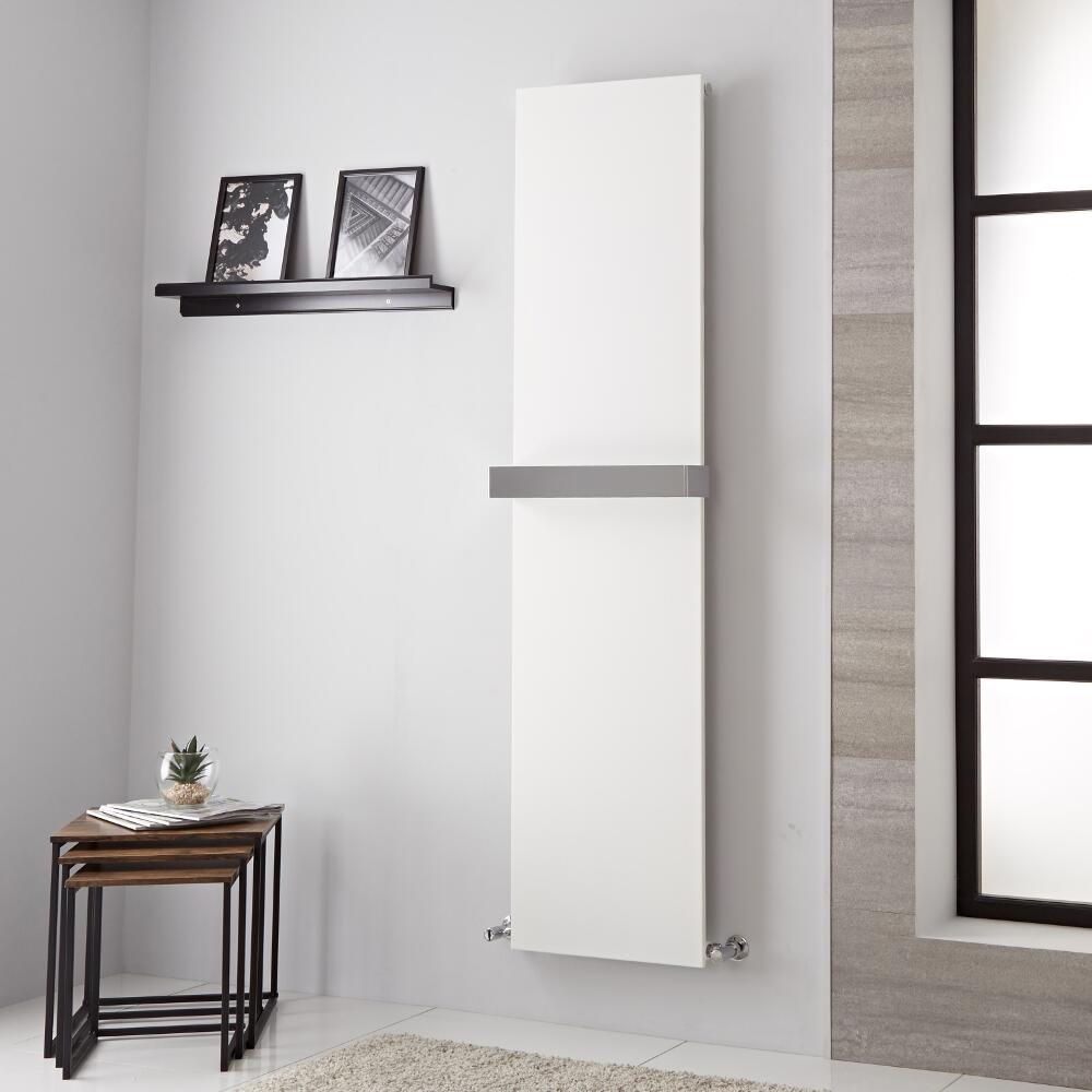 Handtuchheizkörper Mittelanschluss Mineral Weiß 923W 1800mm x 450mm - Trevi