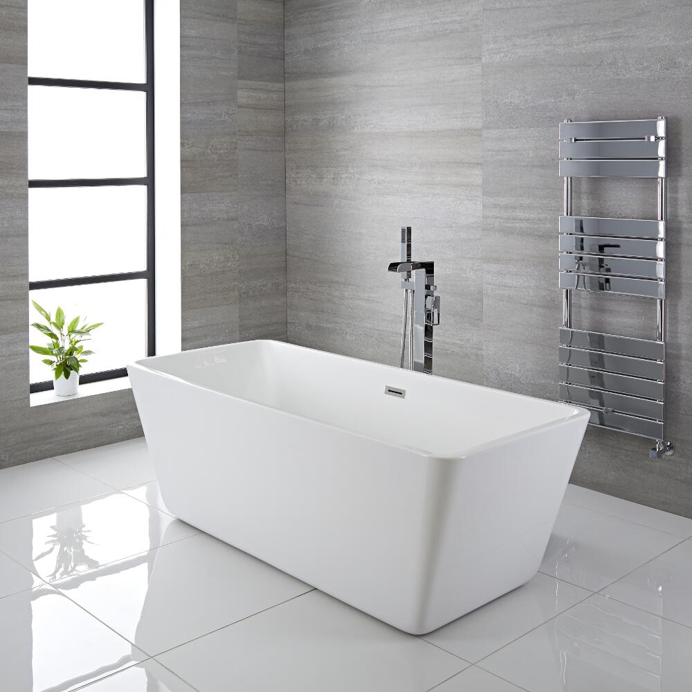 Freistehende Badewanne Rechteckig 1615mm - Elswick