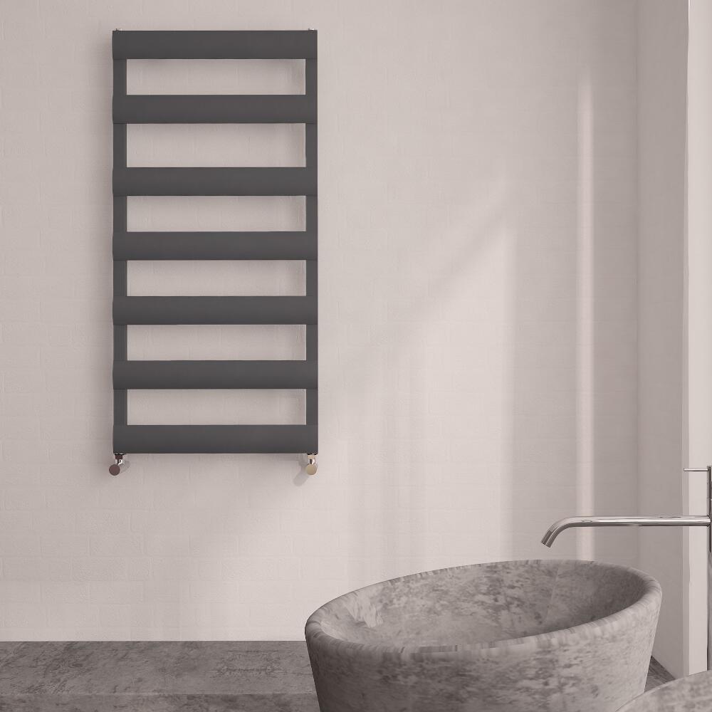 Handtuchheizkörper Anthrazit 1190mm x 500mm 531W - Gradus