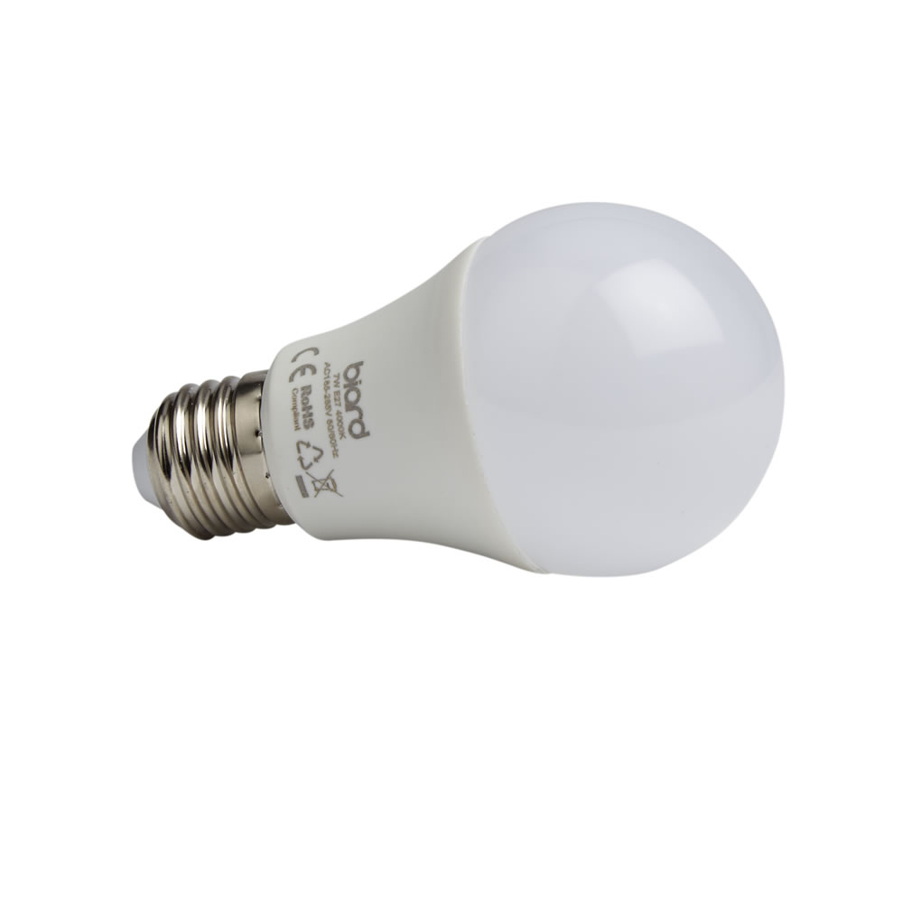 Biard 6x Dimmbare LED Birnen 7W Milchglas mit E27 Gewinde