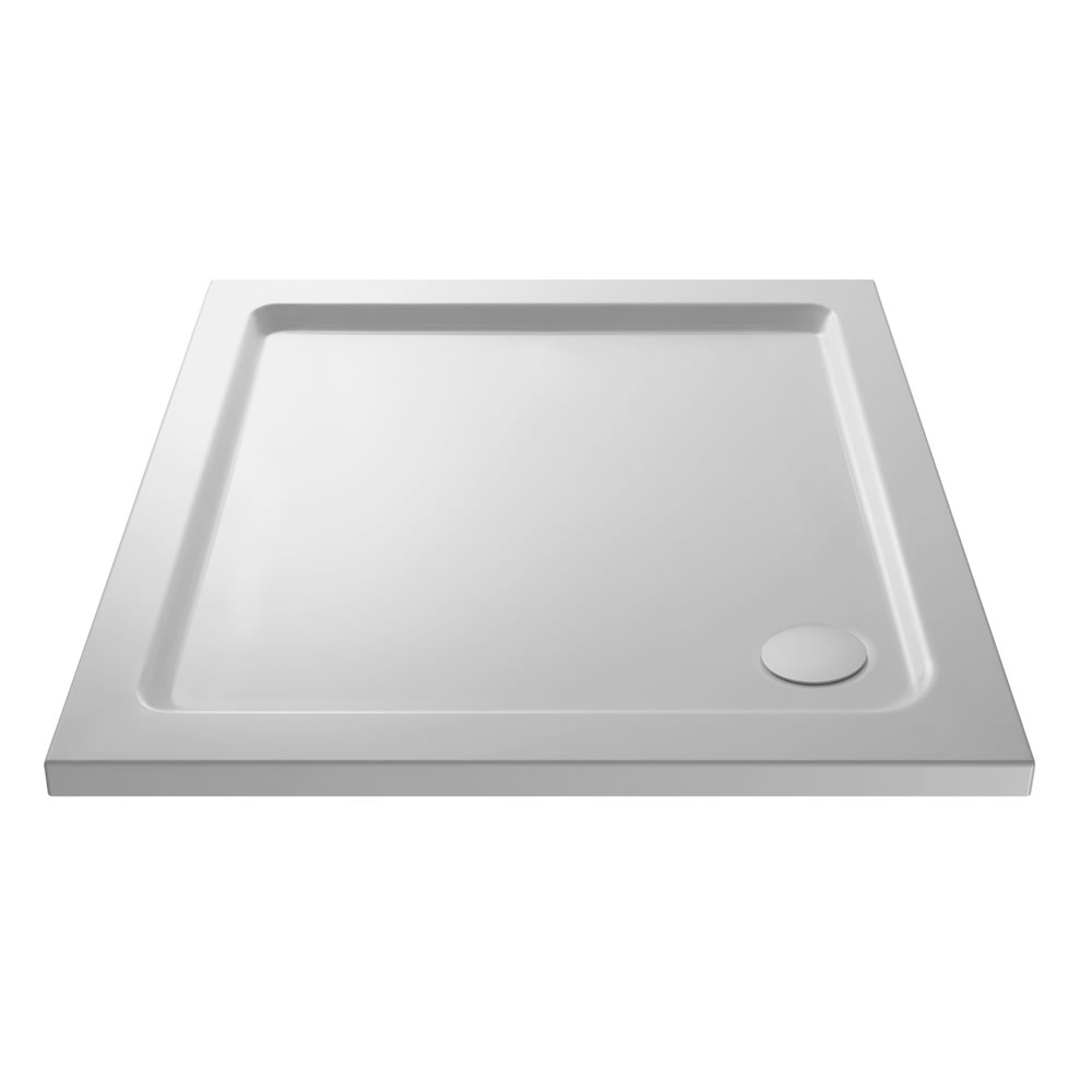 Duschtasse Quadratisch Steinharz 760mm x 760mm