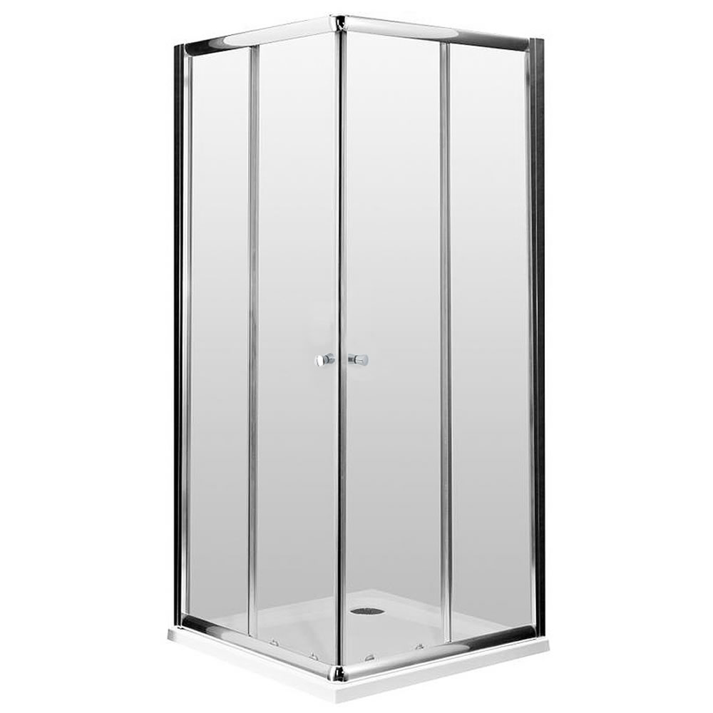 Duschkabine Eckdusche 1950mm x 900mm x 900mm inkl. Duschtasse und Ablauf - Hutton