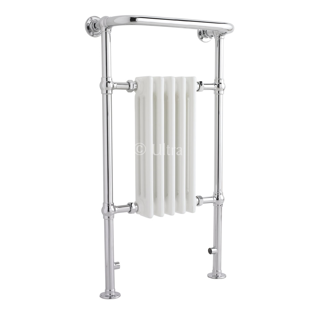 Handtuchheizkörper 3 Säulen Chrom 965mm x 540mm 511W - Thera