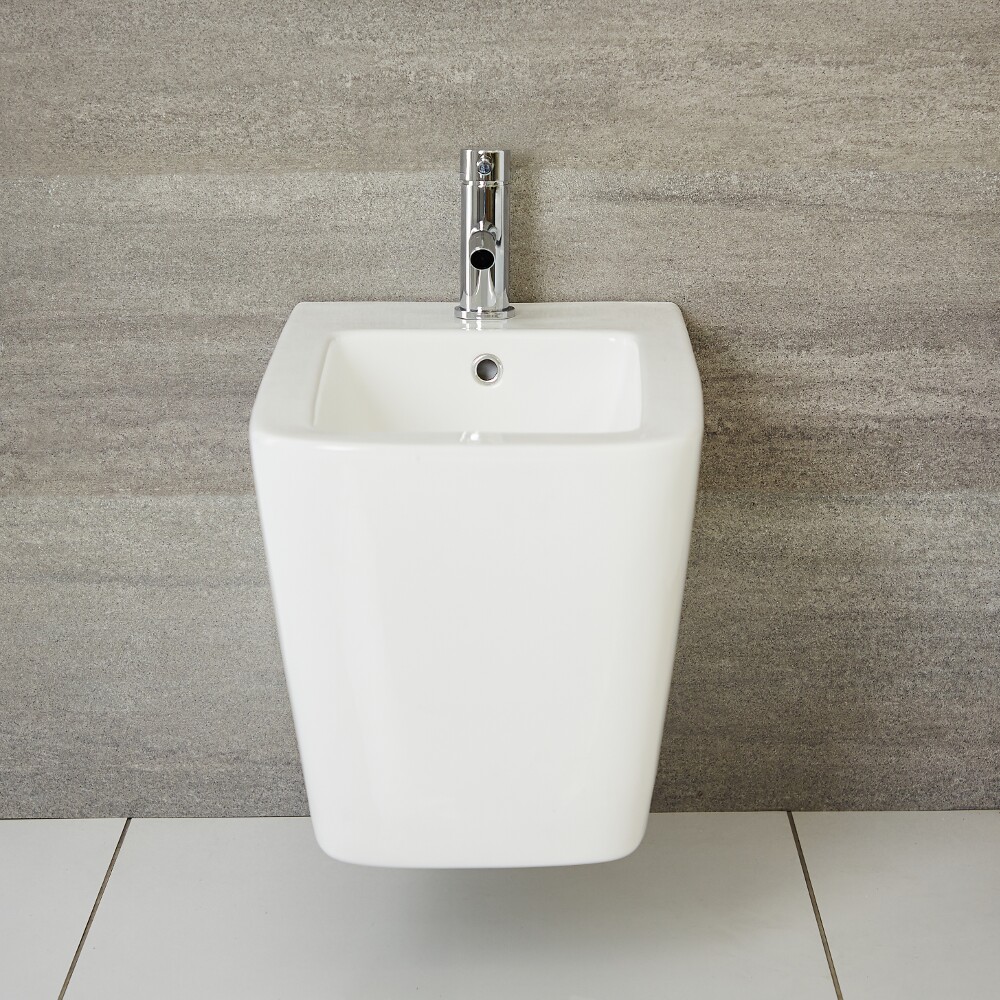 Sandford Wand-Bidet Modern Eckig