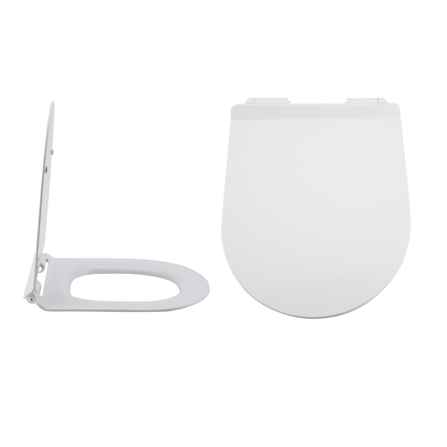 Toilettensitz Duroplast Fast Fix & Absenkautomatik, Befestigung von oben - Otterton