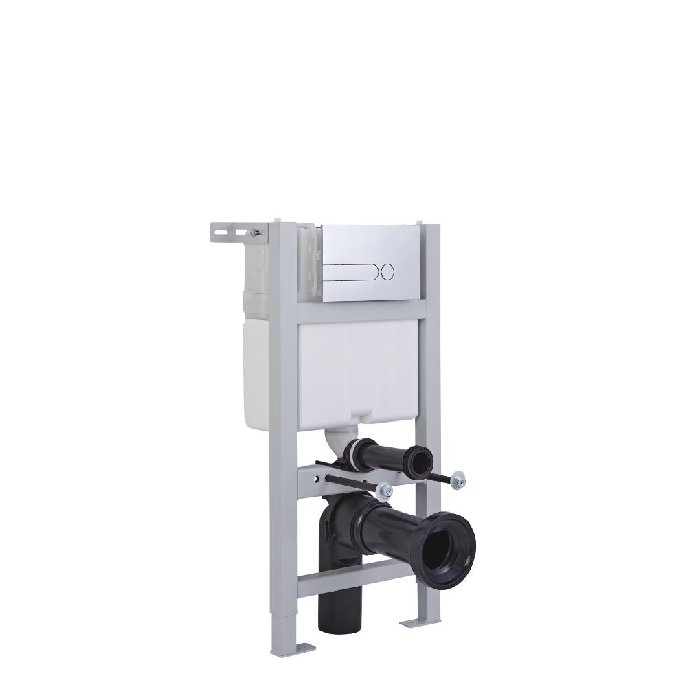 Wandrahmen inkl. Spülkasten für Toiletten mit Verkleidung 820mm x 400mm