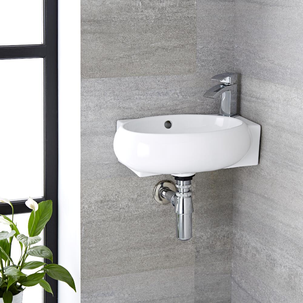 Aufsatzwaschbecken Oval 430mm x 280mm - Ashbury