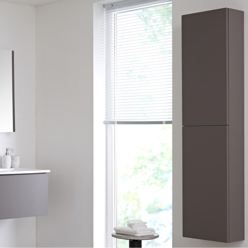 Hudson Reed Newington - 350x1500mm Geschlossener Badschrank - Mattgrau