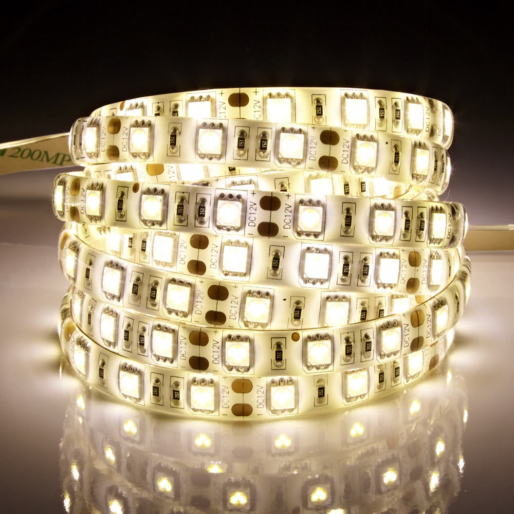 Biard 5m 5050 300 LED Strip, warmes Weiß, wasserdicht IP65
