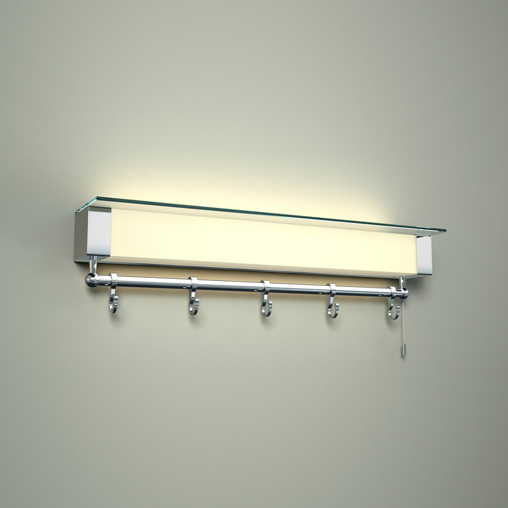 Achen LED Licht mit Ablage und Handtuchhaken