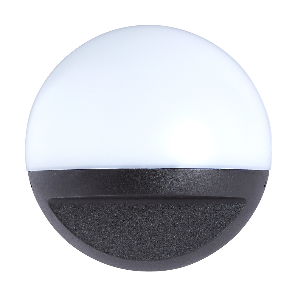 Biard Viana LED 12W IP54 Rundes Wandlicht – Schwarz