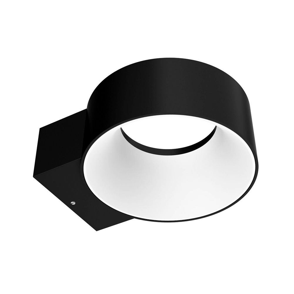 Biard Faro LED 8W IP65 Halo Wandlicht – Schwarz