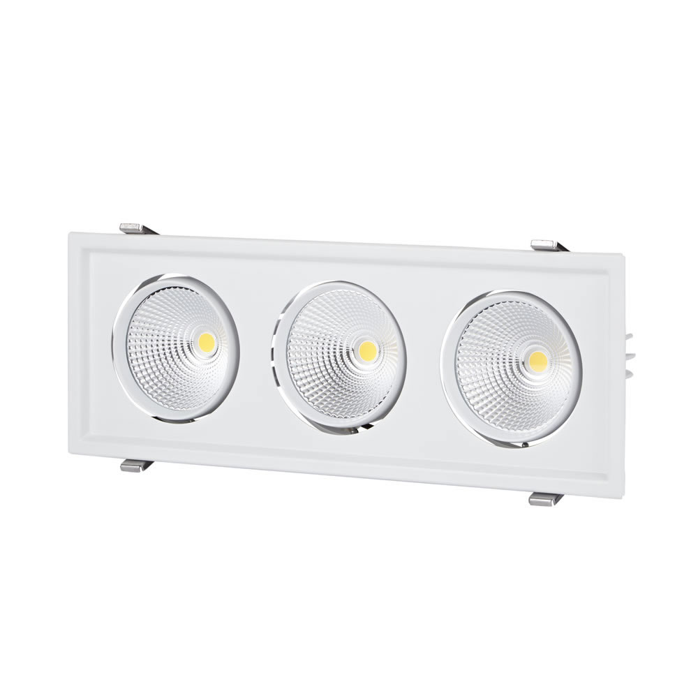Biard 90W Dreifache Versenkte LED Deckenleuchte - Multi-Direktional