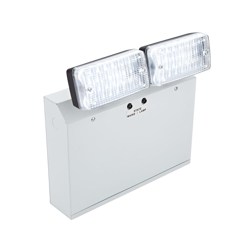 Biard Notleuchte mit 2 LED Spots