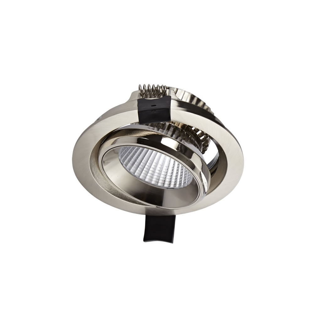 Biard 10W Dimmbare Deckenleuchte Nickel