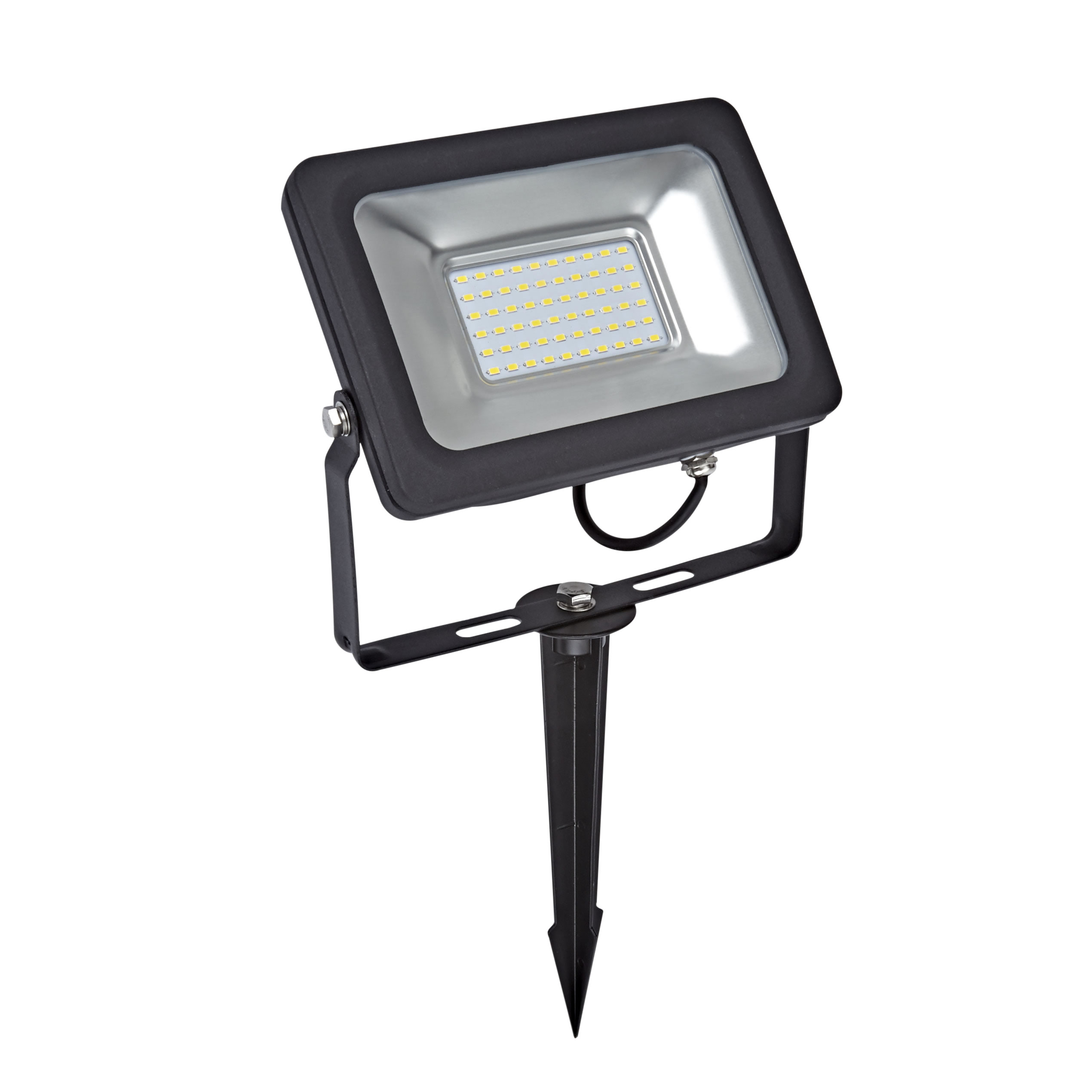 SMD Kompakt Fluter 30W mit Bodenspieß, Äquivalent zu 100W, kompakte Größe