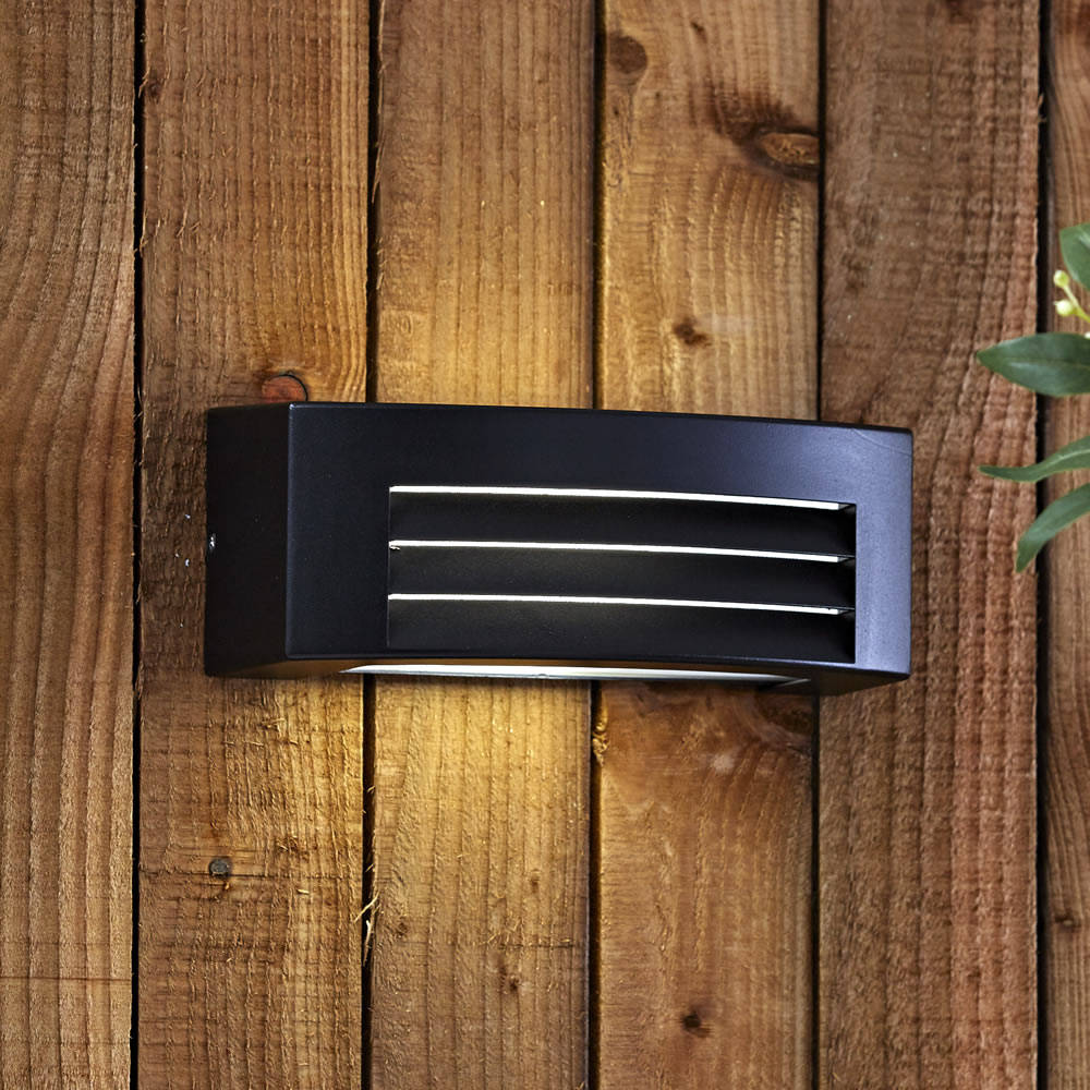 Biard Eckige Wandleuchte Architect - Schwarz - mit LED