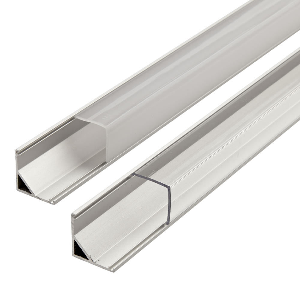 Biard Befestigungs-Schiene V-förmig 100cm für LED Strips