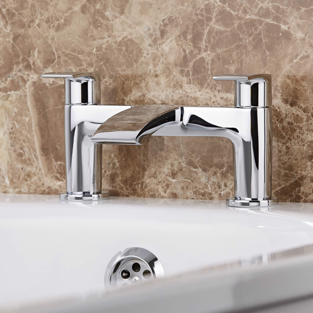 2-Griff Wannenarmatur zur Wannenrandmontage - Razor