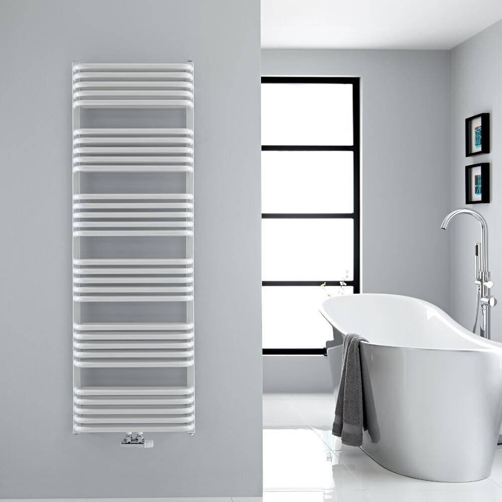 Handtuchheizkörper Vertikal Mittelanschluss Weiß 1533mm x 500mm 1524W - Arch
