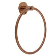 Handtuchhalter Ring – satiniertes Kupfer – Alara