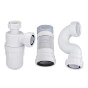 Waschbecken-Siphon, WC-Abflussrohr & Badewannen-Siphon - Cranplas