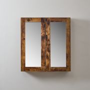 Spiegelschrank 600mm x 650mm | Farbe und Griffe wählbar - Cluo