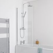 Badewannenaufsatz 800mm – Chrome – Portland