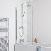 Badewannenaufsatz eckig – Finish wählbar
