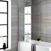 Badewannenaufsatz Vierteilig 800mm Faltaufsitz - Portland