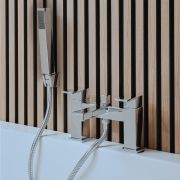 Badewannenarmatur mit Handbrause | Farbe wählbar