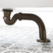 Siphon und Ablaufrohr für freistehende Badewannen – Finish wählbar - Elizabeth