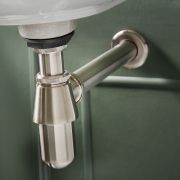 Hudson Reed - Flaschensiphon für Waschbecken | Finish wählbar