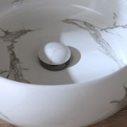 Ablauf mit Push-Up-Stöpsel, für Waschbecken ohne Überlauf – Farbe wählbar - Elements