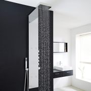 Duschpaneel mit Wasserfallkopf Chrom - Delta