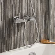 Thermostat-Wannenarmatur (eckig) – Farbe wählbar - Tolima