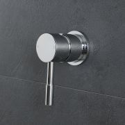 Multifunktioneller Dusch-Einhebelmischer Rund Chrom - Como