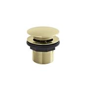 Ablauf mit Push-Up-Stöpsel ohne Überlauf 60mm - Gold