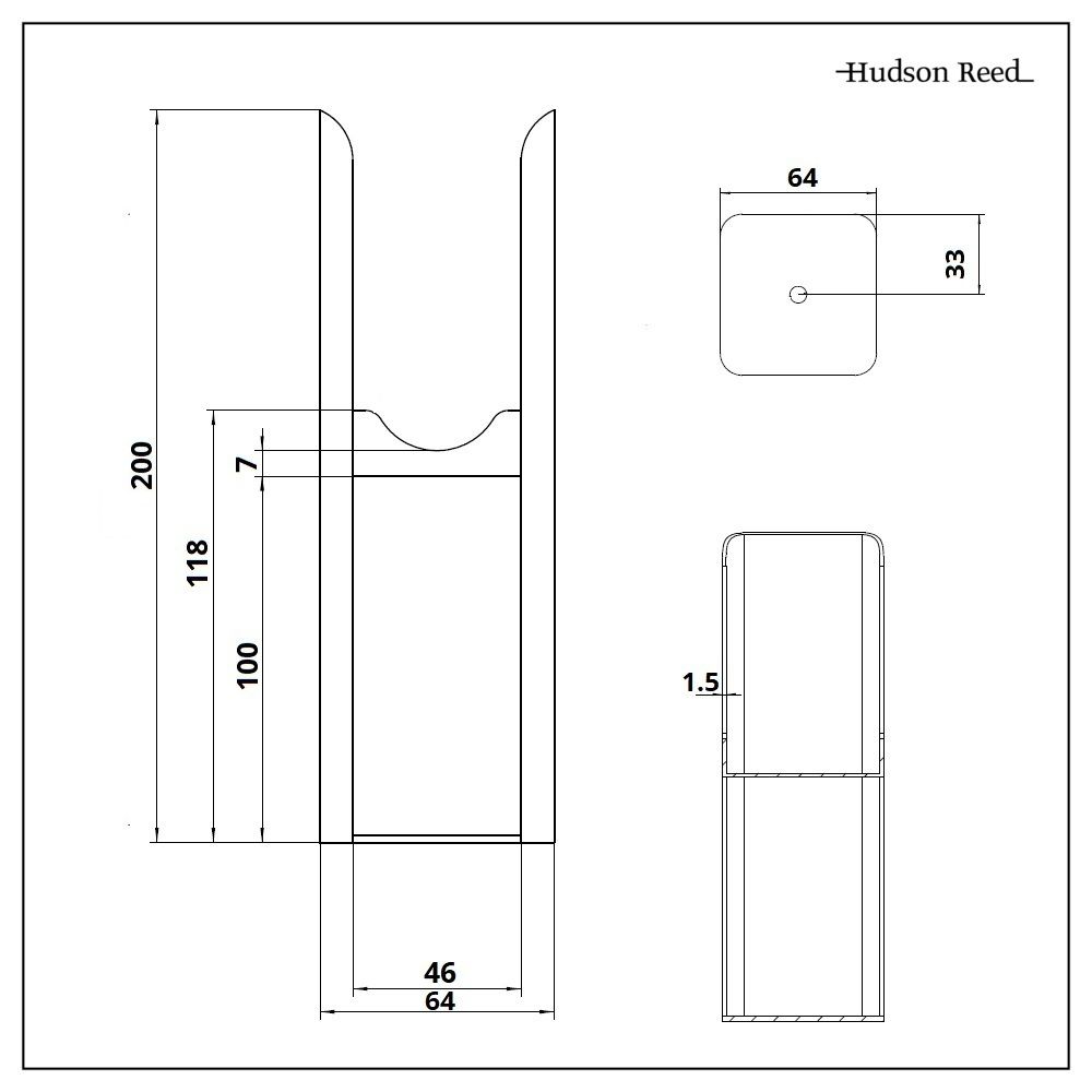 Hudson Reed Delta – Standfüße für Delta Designheizkörper – Verschiedene ...