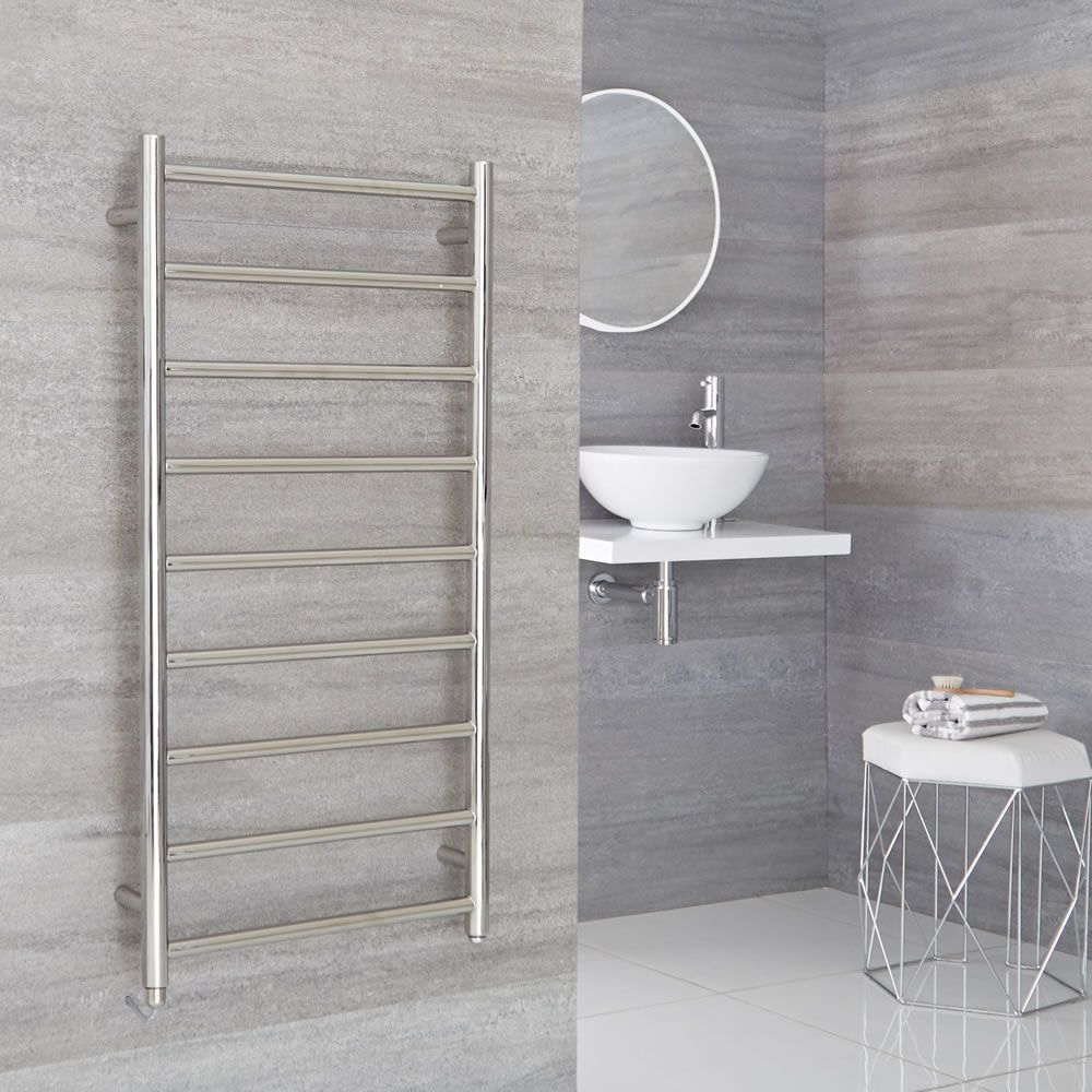 Elektrischer Badheizkörper aus Glas mit WLAN 600W - WARM TOWEL CRYSTAL - Create