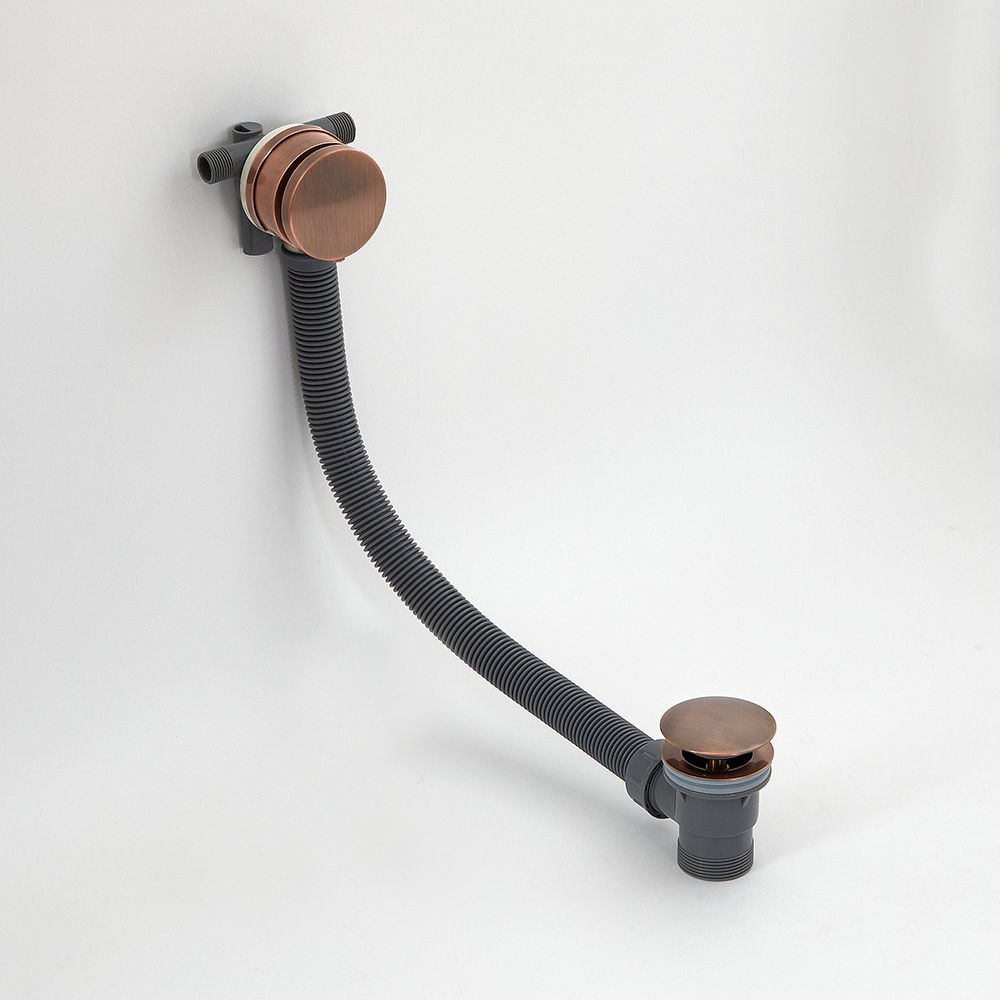 Kingston Römischer Wannenfüller | 17,8 Cm, Bronzefarben – Mit Keramik-Kartusche, Tropffrei