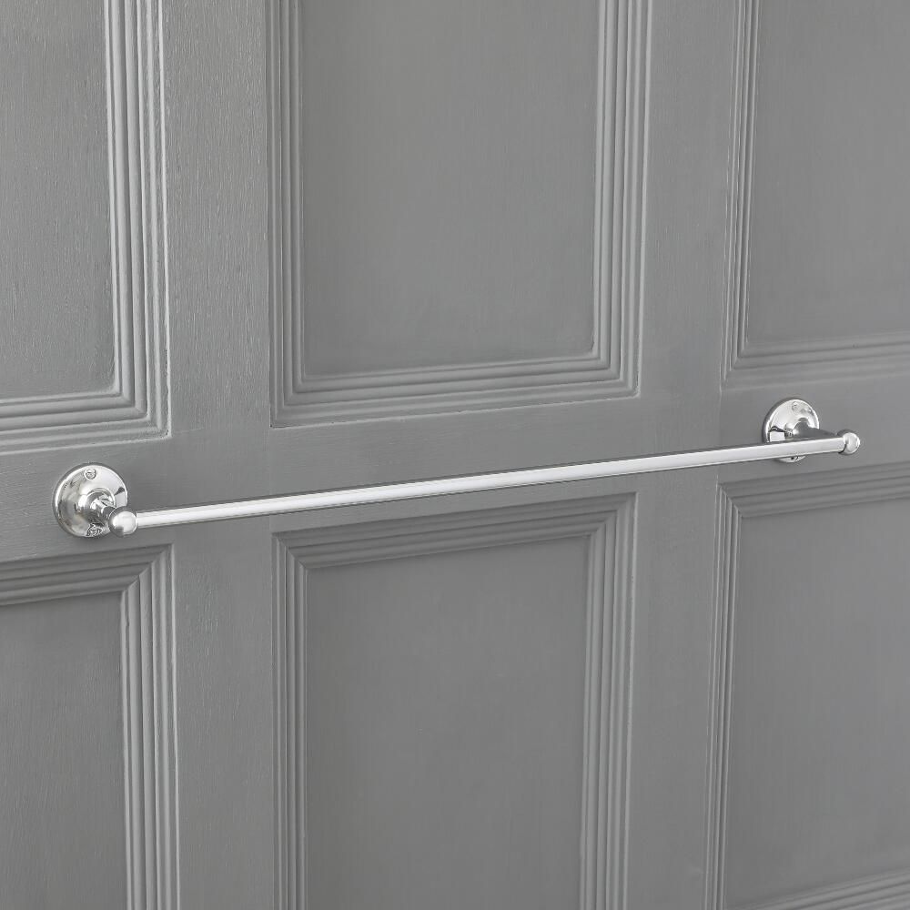 Swan Retro Handtuchstange & Becherbaum Orange - Küchen Aufbewahrungsset Mit Chrom