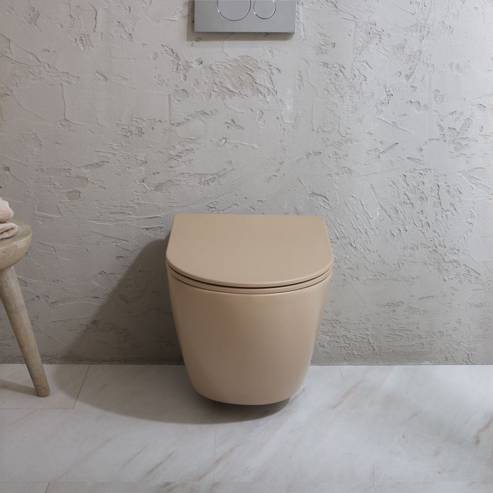 Hänge-WC inkl. Sitz mit Absenkautomatik – Farbe wählbar